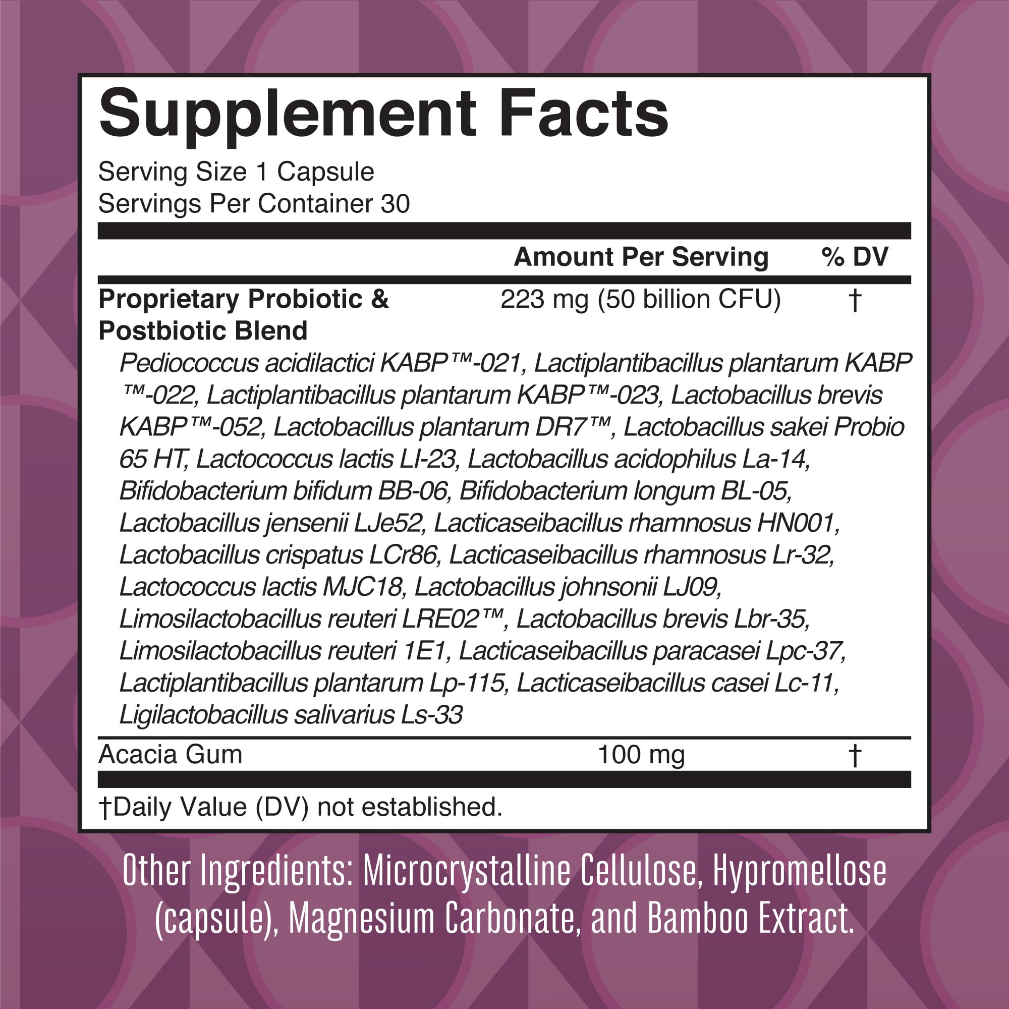 MaryRuth's 3-in-1 Daily Health 40+ Probiotics for Women, 50 Billion CFU