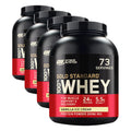Optimum Nutrition Gold Standard 100% Whey Protein Powder, Vanilla Ice Cream, 5 Pound (Packaging May Vary) (Pack of 4)