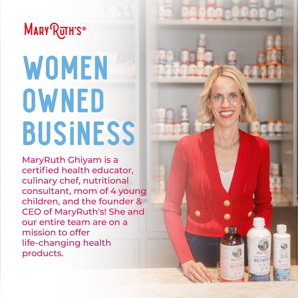 MARYRUTH'S Multivitamin Liposomal for Women 40+ | Womens Multivitamin Liposomal | Immune Support Supplement | Menopause Support| Methylated Multivitamin | Vegan | Sugar Free | Non-GMO | 15.22 Fl Oz