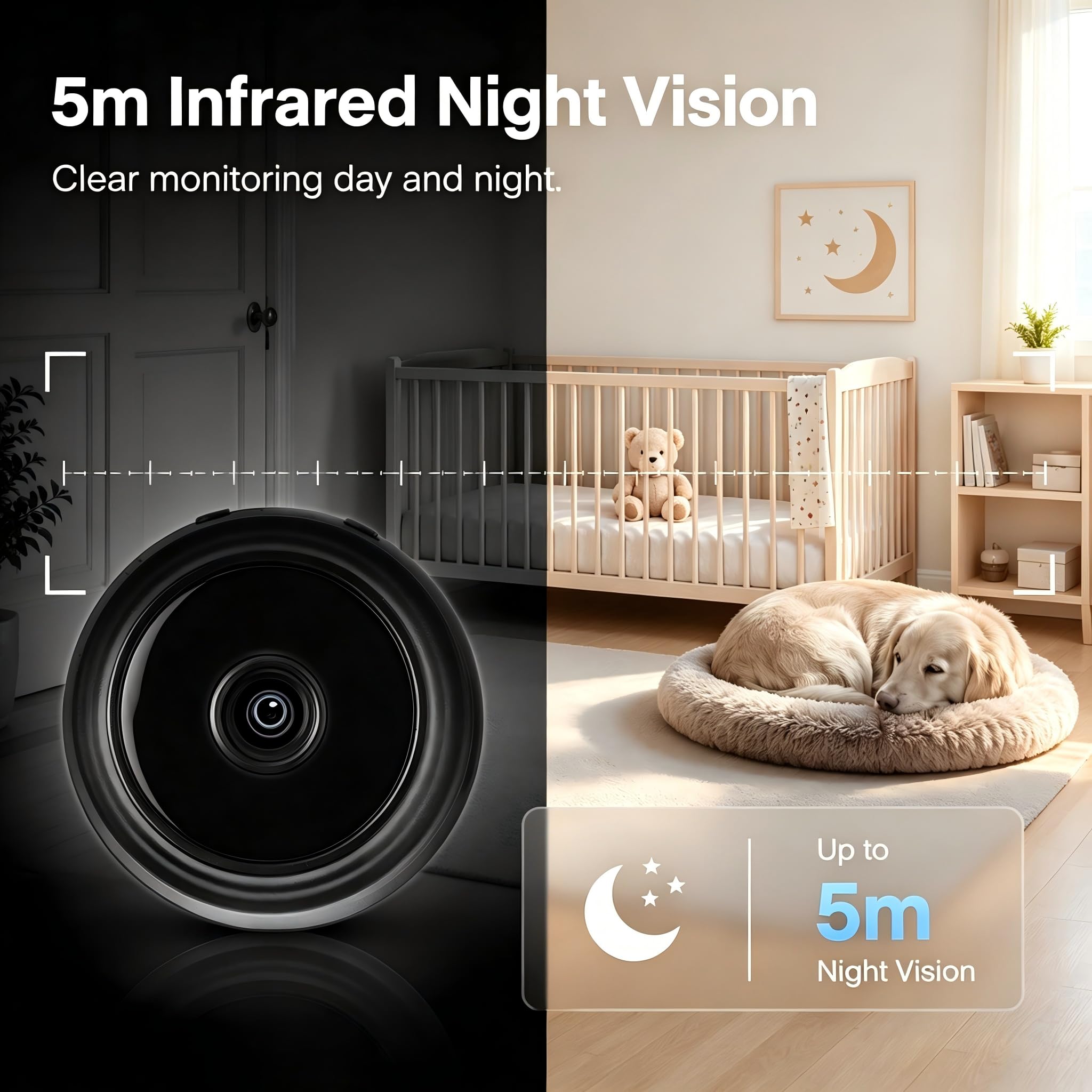 JEWKTTONS 2PCS 1080p Indoor Security Cameras, 2026 Mini Camera for Home Use, WiFi Small Cam -, Portable Tiny Surveillance Camera for Outdoor Office, Night Vision D/U
