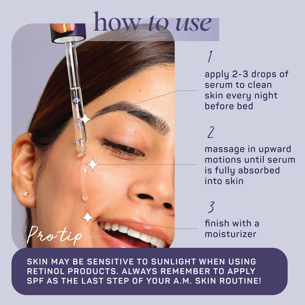Spa Life Face Serum: REPAIR Retinol Night Serum 100 ml (3.7 oz) Smoothing, Resurfacing, Gently Exfoliating - Targets Fine Lines, Texture, Dark Spots - Boosts Cellular Turnover & Clearer Skin