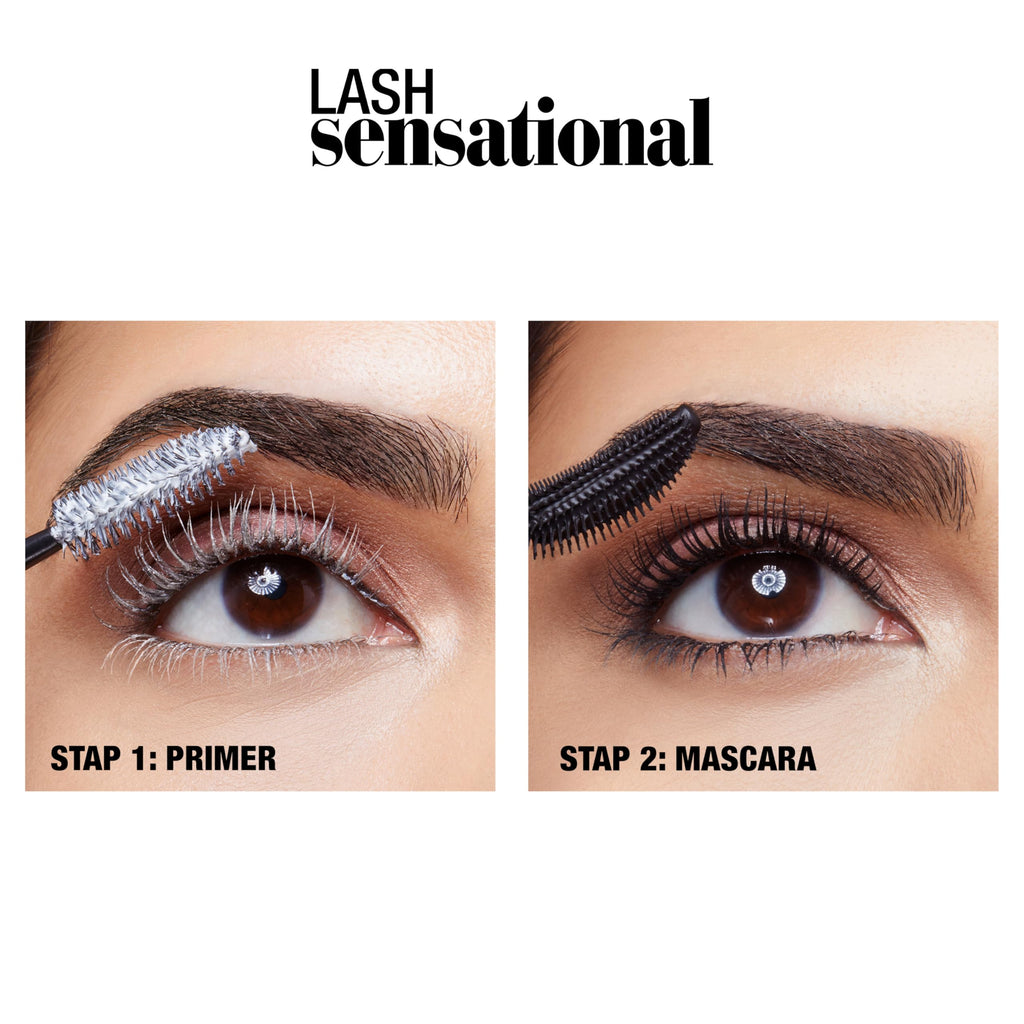 Maybelline Lash Sensational Lash Multiplying Waterproof Mascara, No. Black, 0.31 Ounce