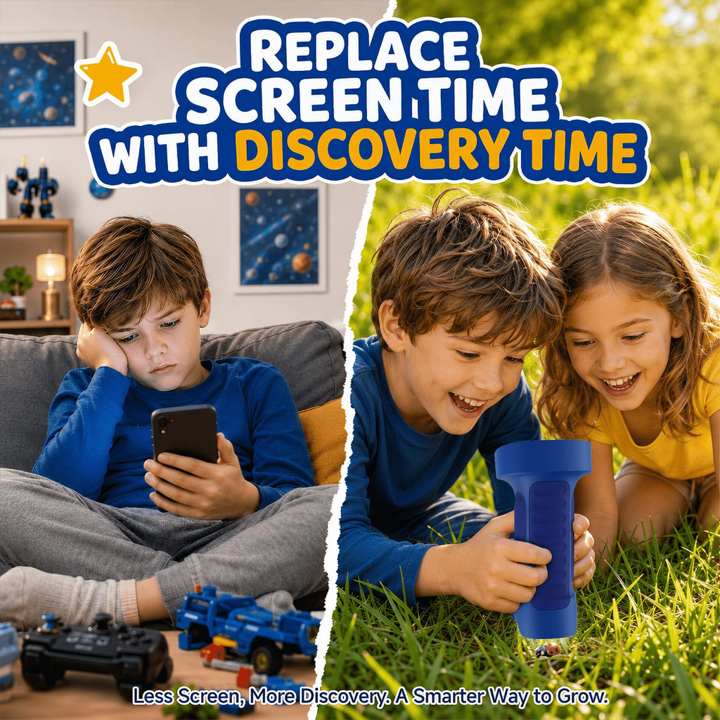 1000X Handheld Digital Microscope for Kids: Explorer 4K Magnifying Glass