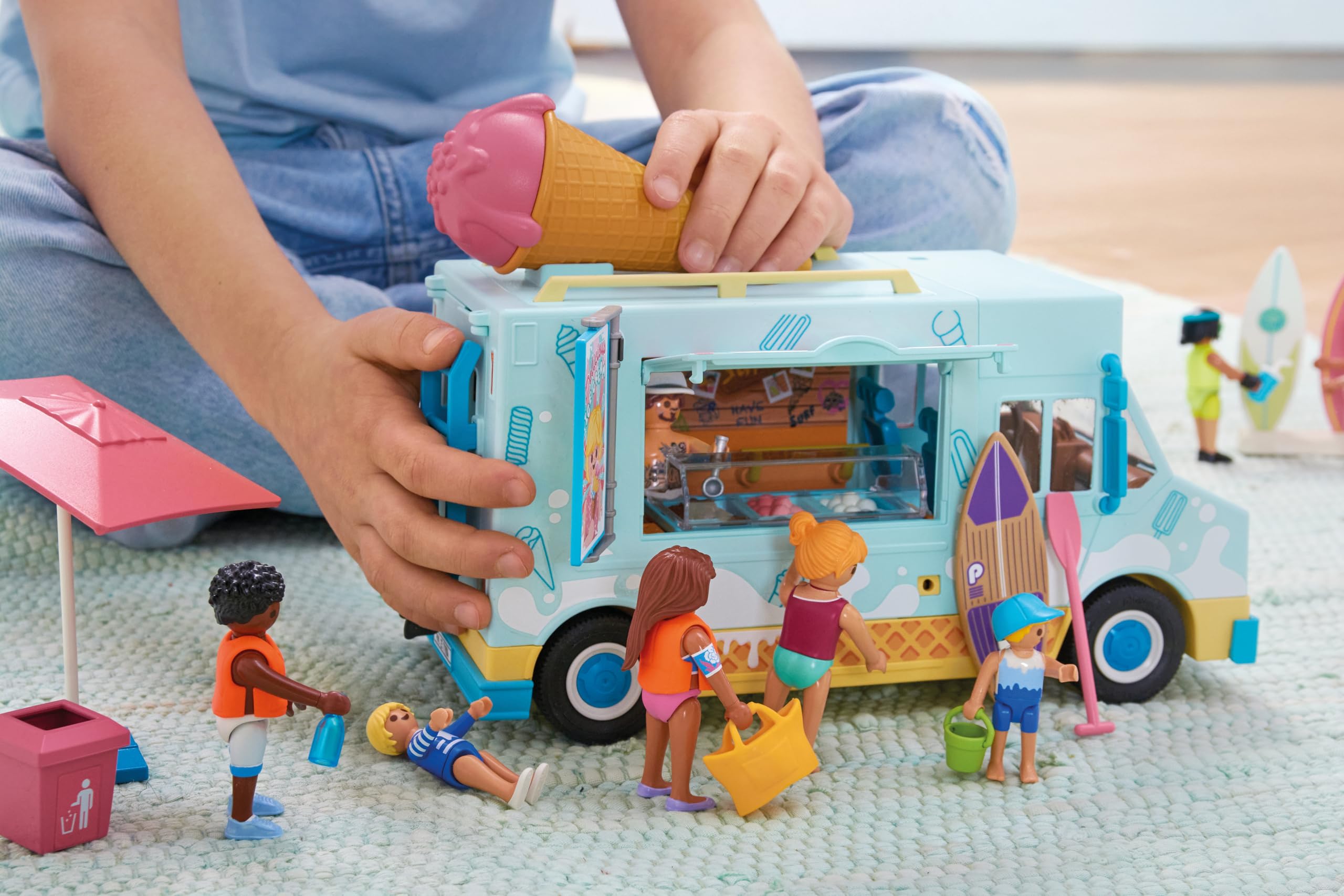 Playmobil Ice Cream Truck with Surf Shop