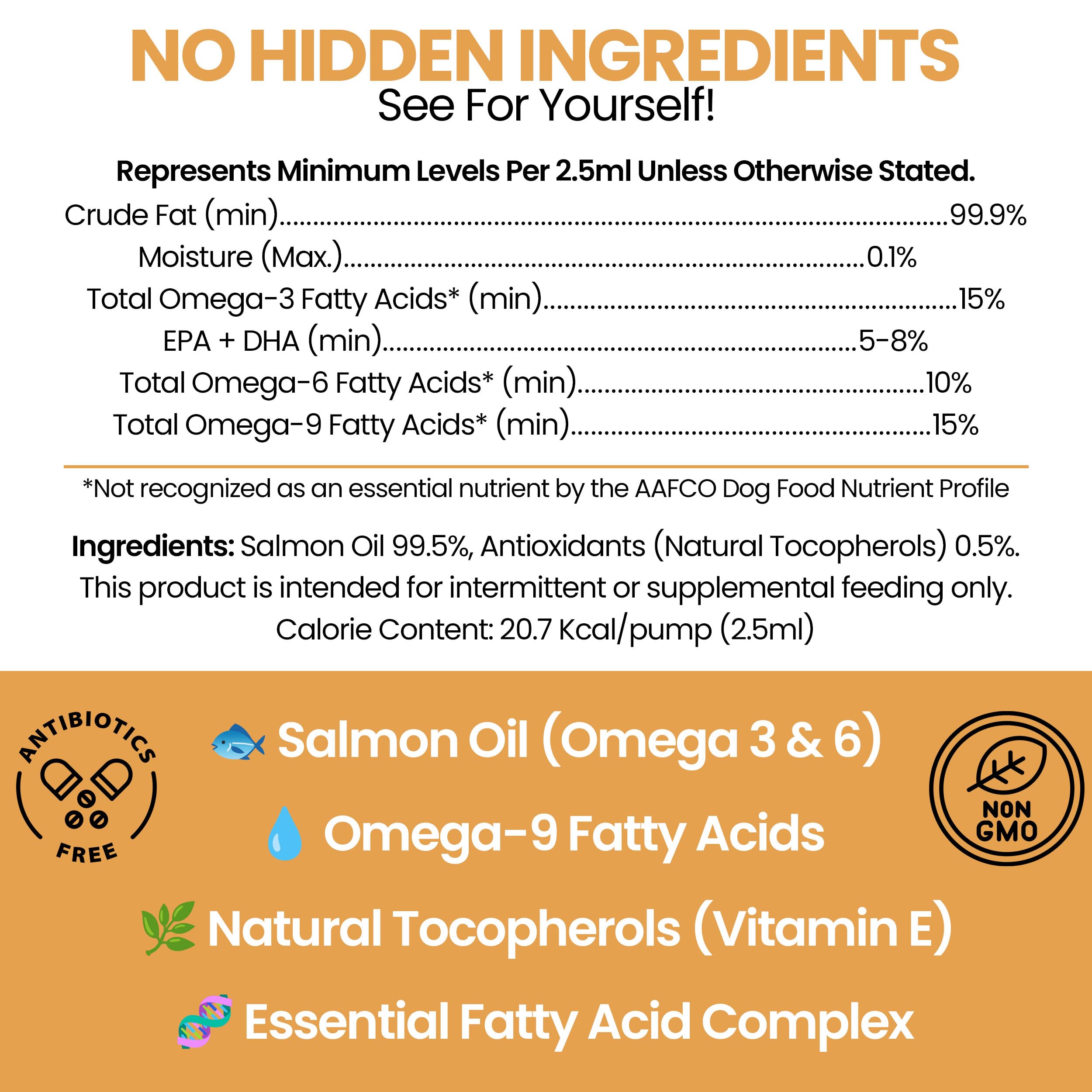 Salmon Oil for Dogs - Premium Fish Oil for Skin and Coat Health - Omega 3 Supplement - Supports Itchy Skin - 8 oz Liquid - Norwegian Dog Salmon Oil - Essential Dog Supplement