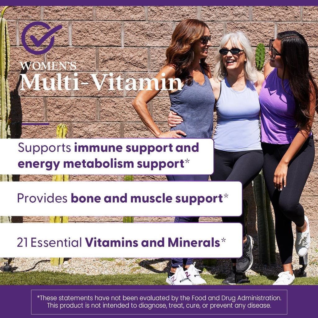 Doctor's Best Women's Multi-Vitamin, Everyday Wellness, Supports Immunity, Non-GMO, Gluten Free, 120 Tablets