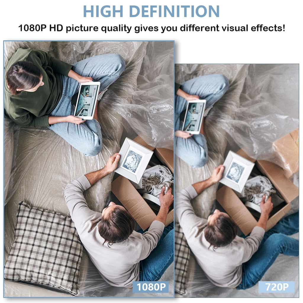 Mini Camera Smoke Detector, HD 1080P Small Hidden Camera WiFi Spy Nanny Cam