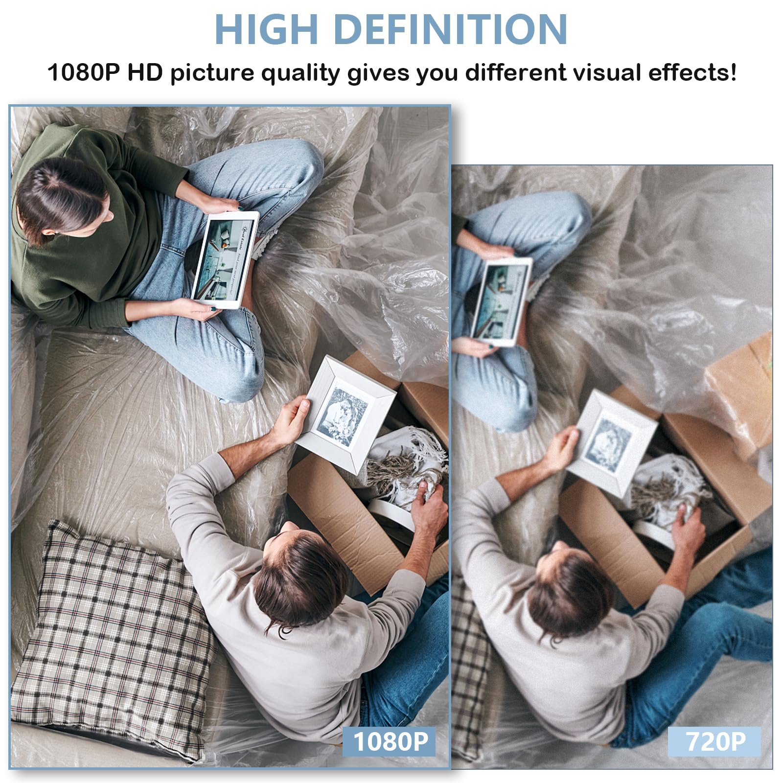 Mini Camera Smoke Detector, HD 1080P Small Hidden Camera WiFi Spy Nanny Cam