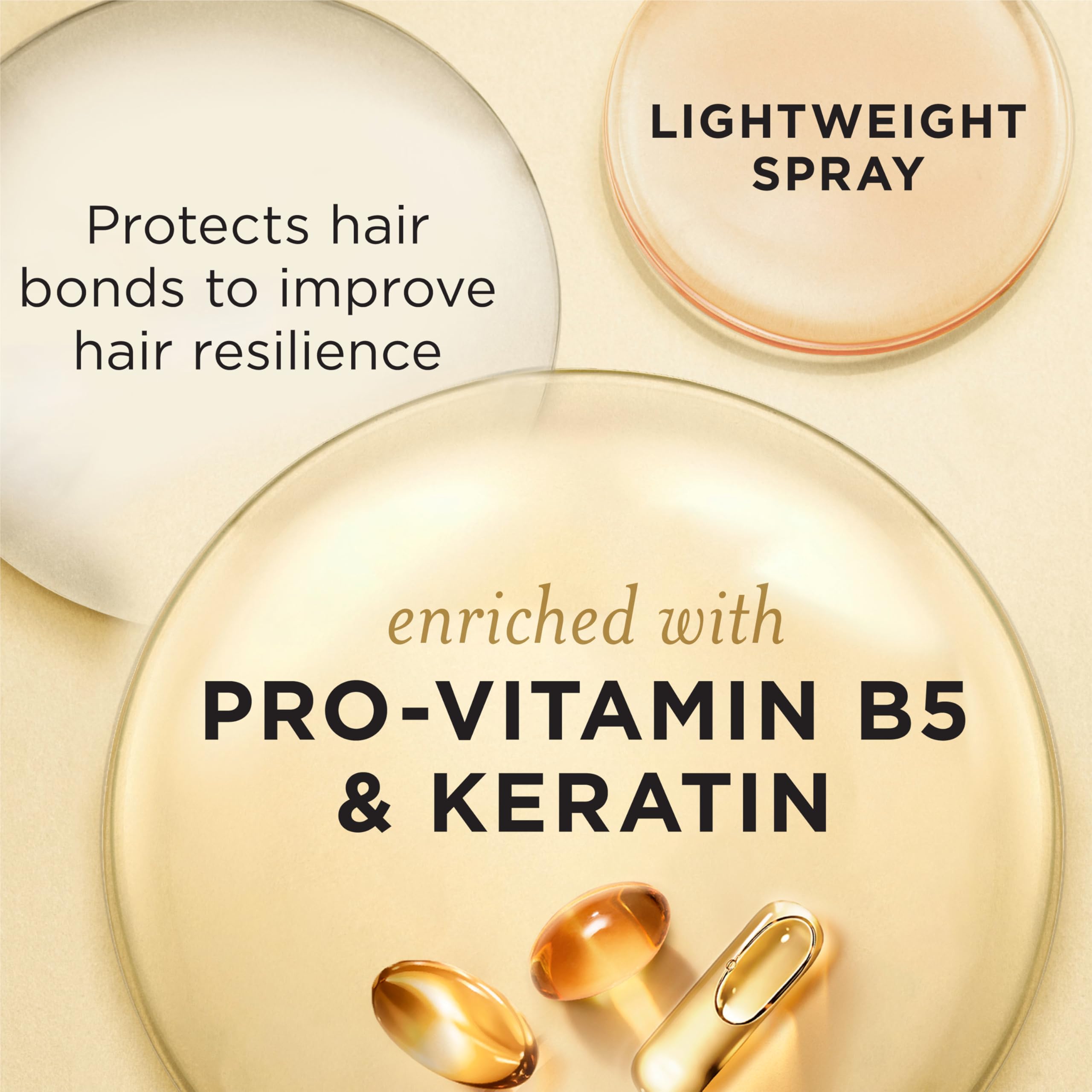 Pantene Miracle Rescue 10in1 Multitasking Spray - Heat Protection, Detangles, Repairs Damaged, Dry Hair, Improves Shine, Leave-In Conditioning Treatment with Keratin and Pro-Vitamin B5, 5.7 oz