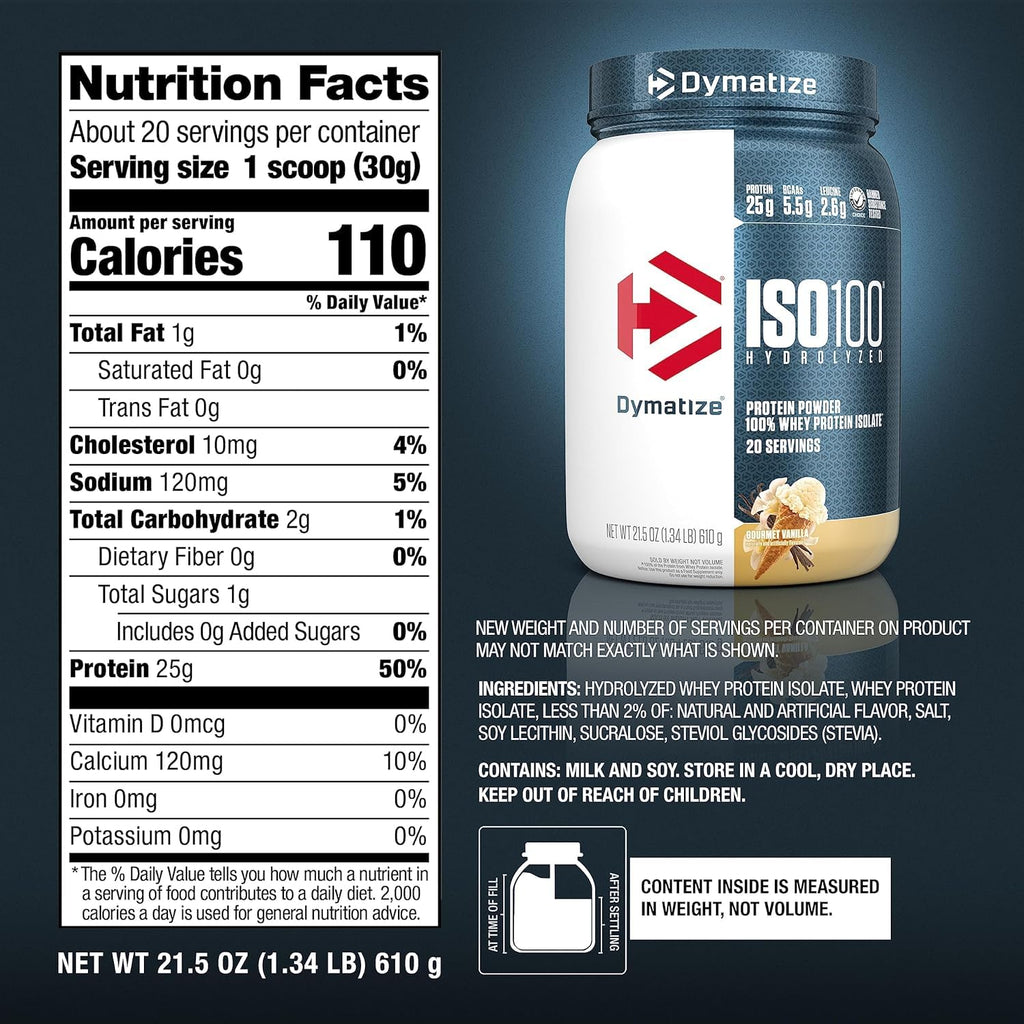 Bundle of Dymatize Performance Protein Shake, Fruity Pebbles (12 pack) + ISO100 Whey Protein Powder Isolate, Gourmet Vanilla (20 Servings)
