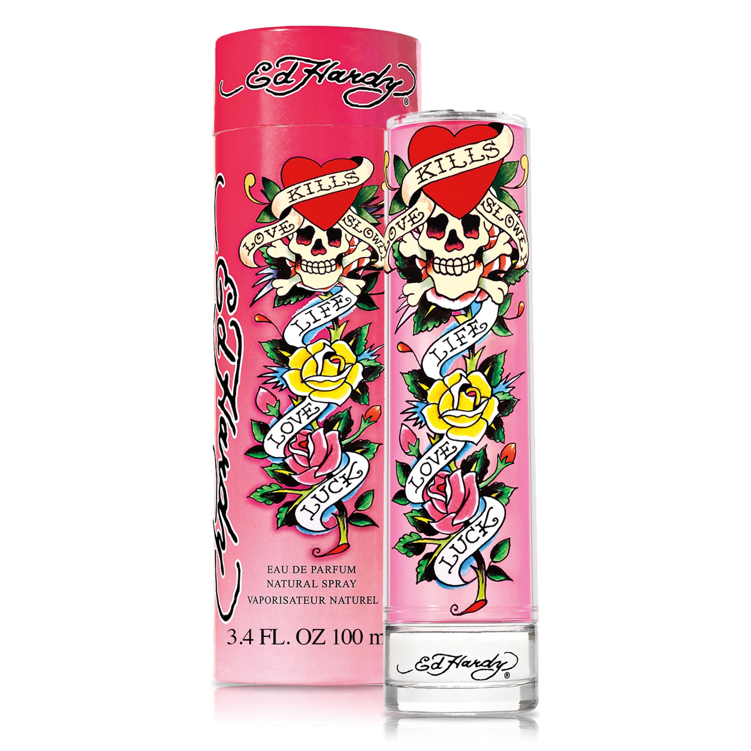 Ed Hardy Eau de Parfum for Women, 3.4 fl oz