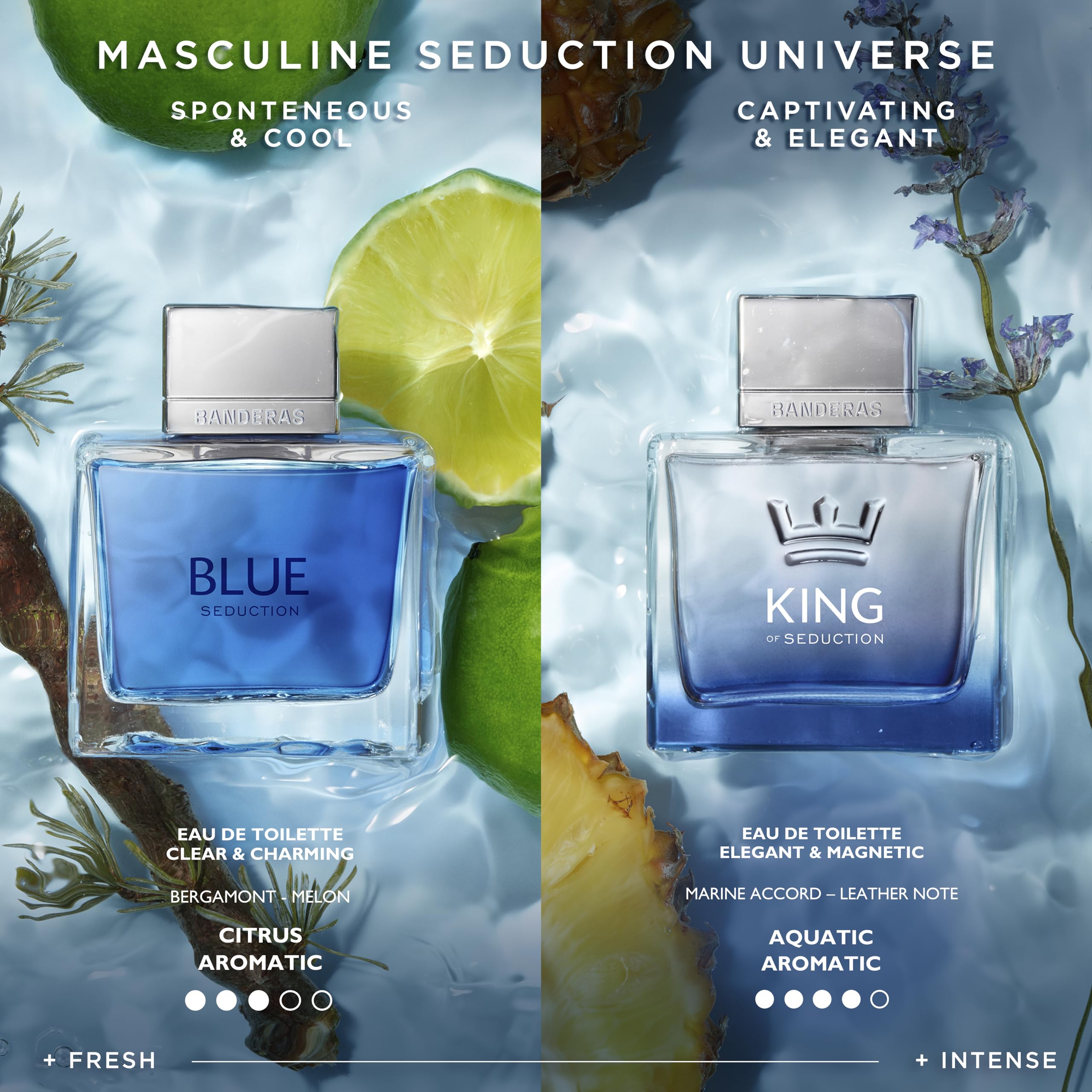 King of Seduction by Antonio Banderas for Men - 6.8 oz Eau De Toilette Spray
