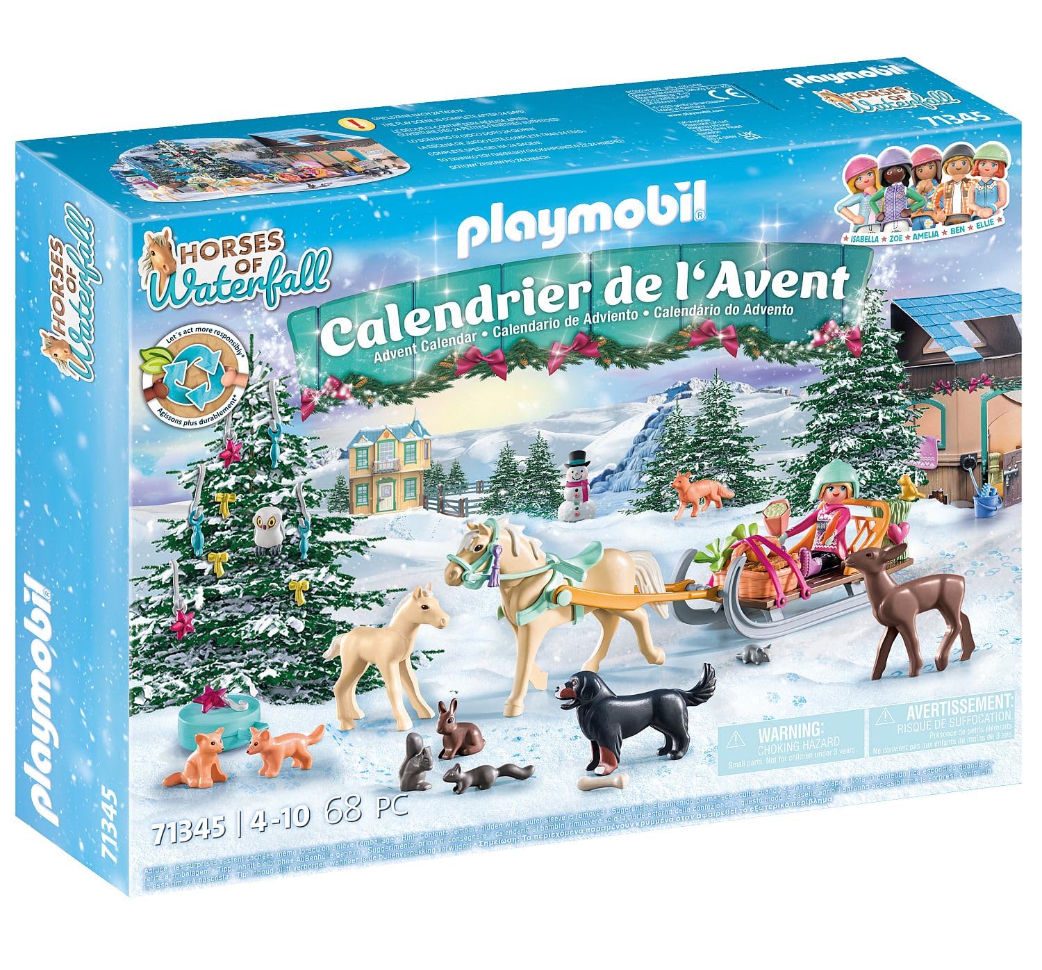 Playmobil Advent Calendar - Christmas Sleigh Ride