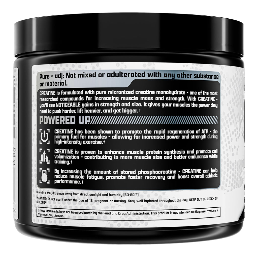 Nutrex Research Creatine Monohydrate Powder 30 Servings | Unflavored 5G Micronized Creatine Powder | Gluten Free