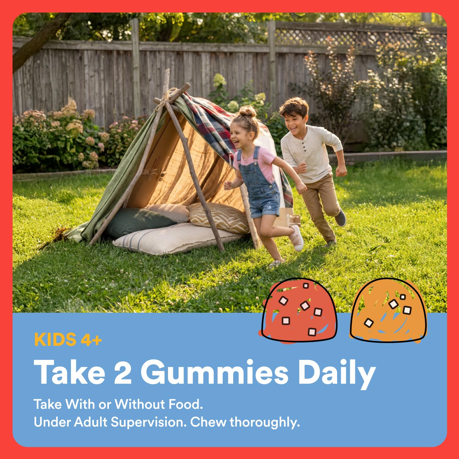 SmartyPants and Disney-Pixar’s Toy Story 5 Kids Multivitamin Gummies, Omega 3 DHA EPA, Vitamin D, C, B12, E, Zinc and Iodine, Clean Label, Gluten Free, Mixed Fruit Flavors, 30 Day Supply, 60 Gummies
