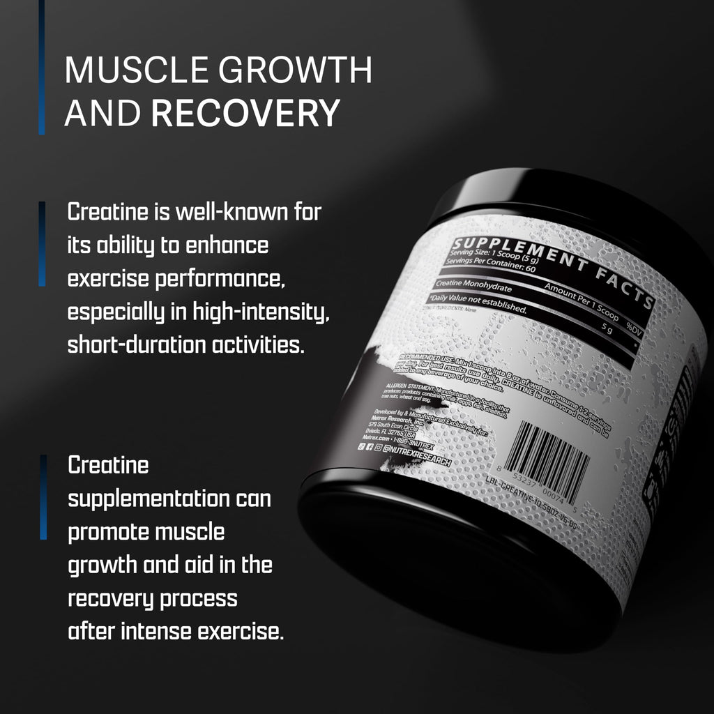 Nutrex Research EAA Hydration Fruit Punch & Creatine Monohydrate Powder