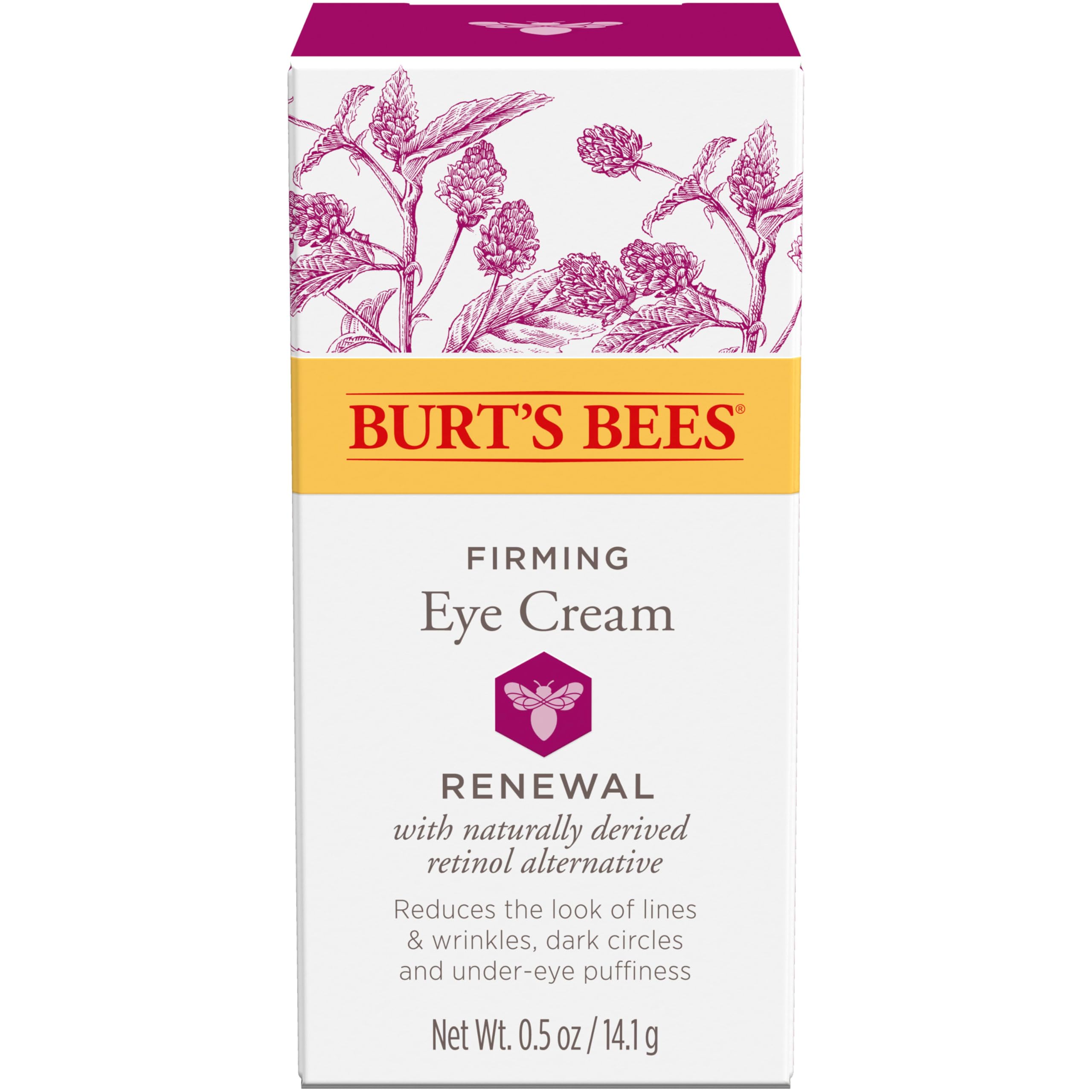 Burt's Bees Renewal Firming Eye Cream, 0.5 oz. Bottle