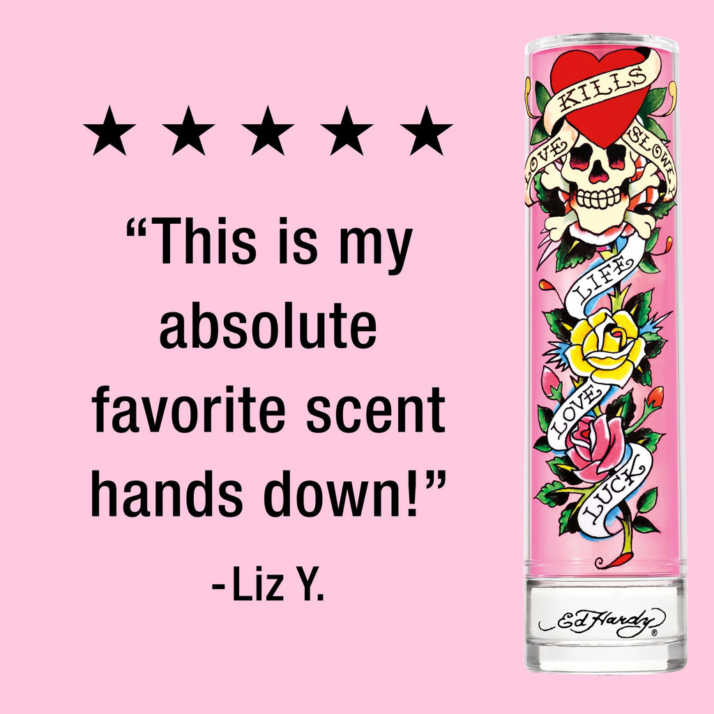 Ed Hardy Eau de Parfum for Women, 3.4 fl oz