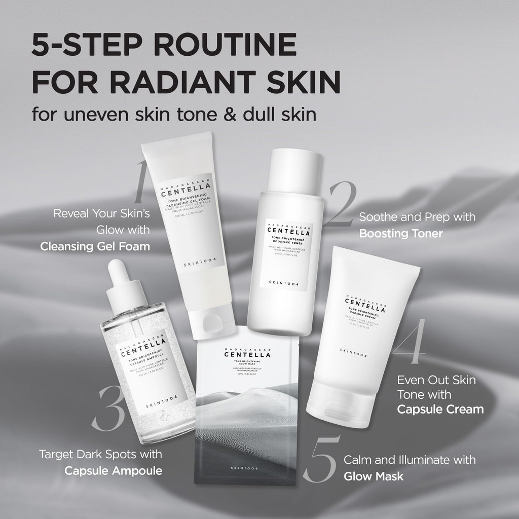 SKIN1004 Tone Balancing Capsule Cream, Korean Face Moisturiser with Madewhite, Niacinamide & Tranexamic Acid, Hydrating Face Cream with Madagascar Centella, Korean Skincare, 2.54 fl.oz, 75ml