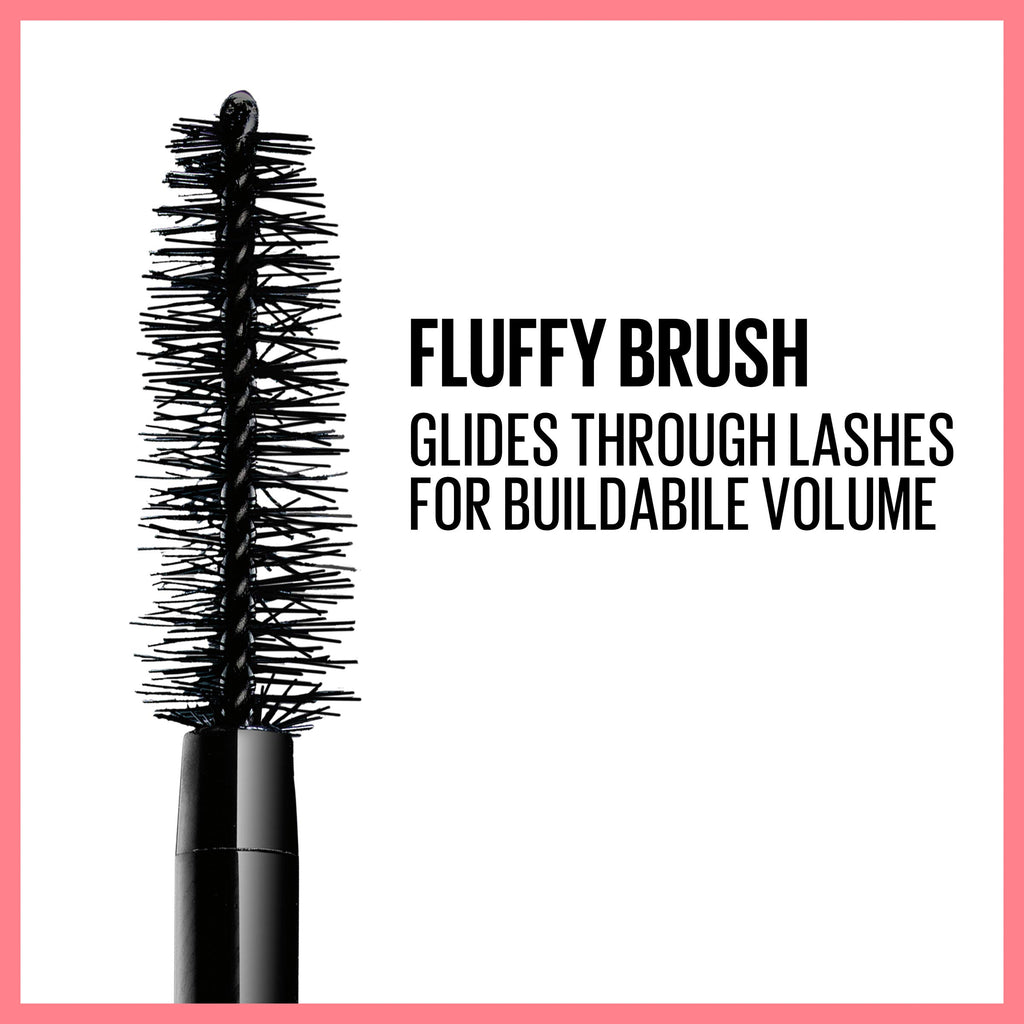 Maybelline New York Total Temptation Waterproof Mascara, Brownish Black, 0.3 fl. oz.