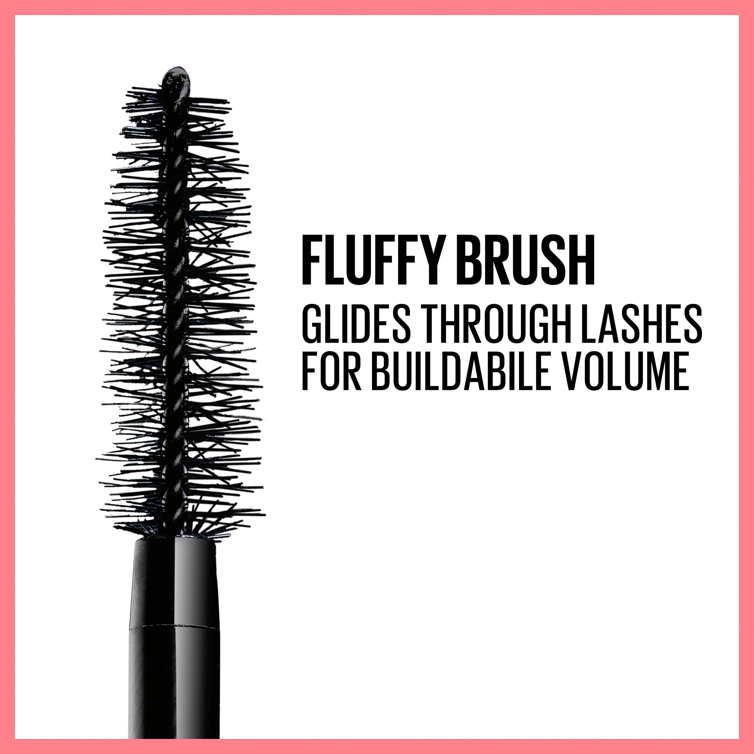 Maybelline New York Total Temptation Waterproof Mascara, Brownish Black, 0.3 fl. oz.