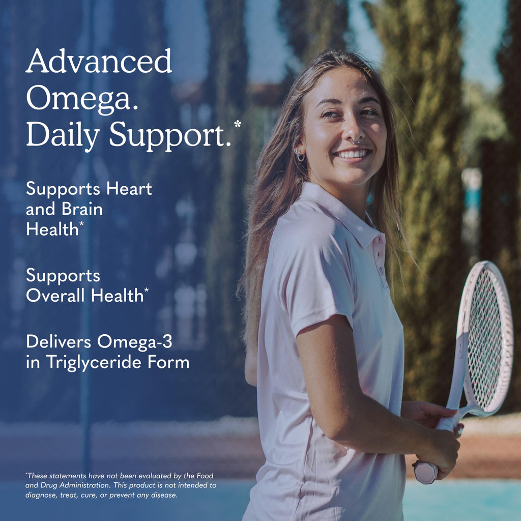 Garden of Life Dr. Formulated Advanced Omega Fish Oil, 1,290mg EPA, DHA & DPA in Triglyceride Form - Omega 3 Fish Oil Supplement for Heart Health & Brain Support, Non-GMO, Citrus Flavored, 60 Softgels