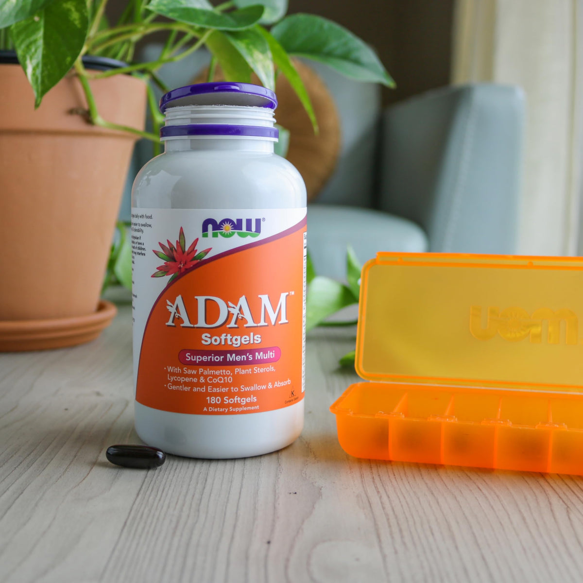 NOW Supplements, ADAM™ Men's Multivitamin, 180 Softgels