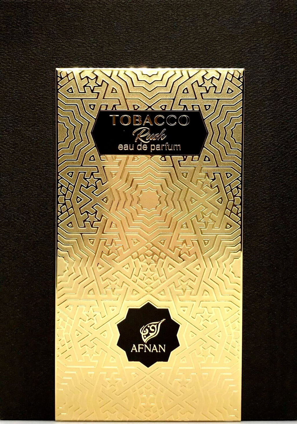 Afnan Tobacco Rush for Unisex Eau de Parfum Spray, 2.7 Ounce