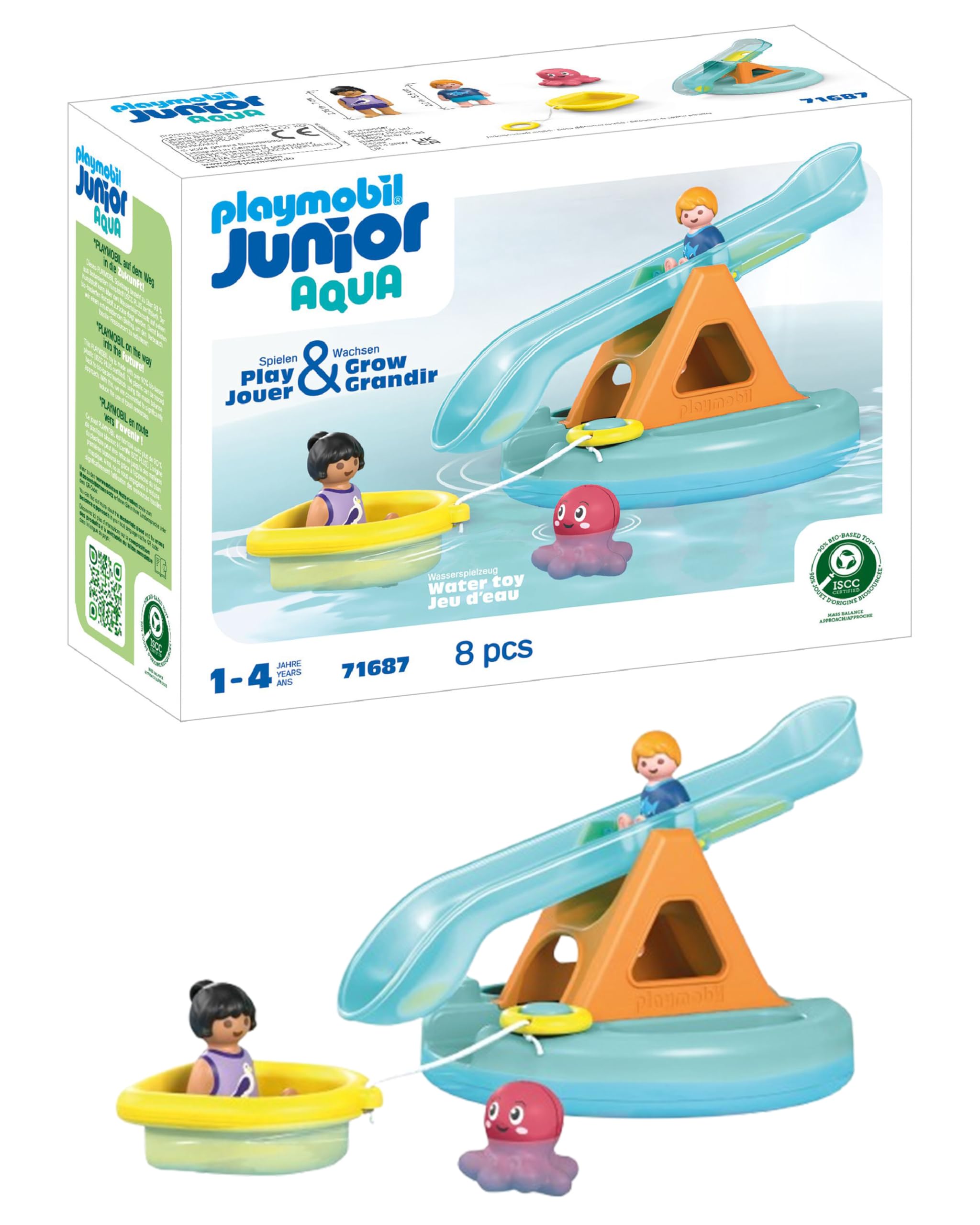 Playmobil Junior Aqua: Water Seesaw with Boat