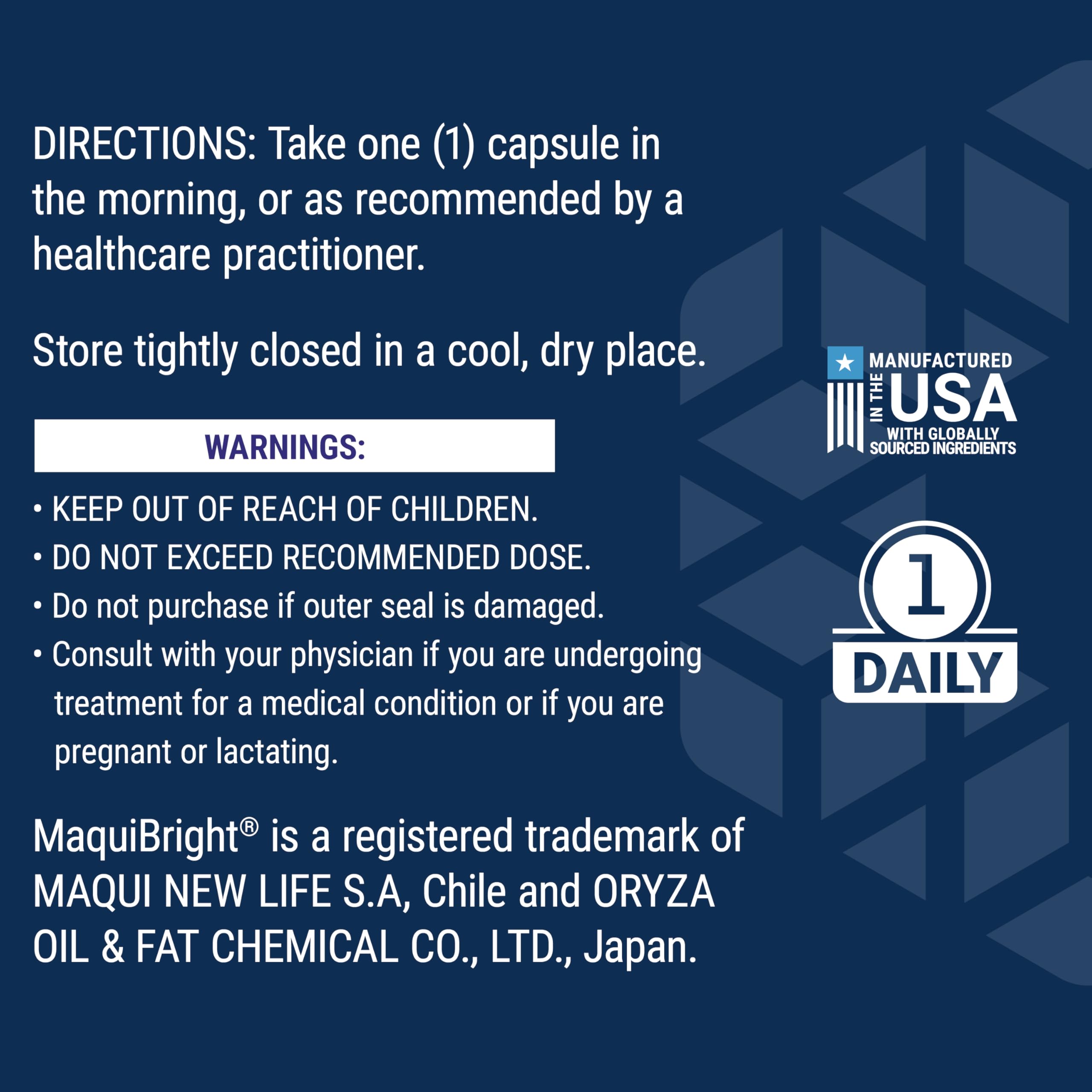 Life Extension Tear Support with MaquiBright®, 60 mg, maqui berry extract for dry eyes, supports eye health, encourages tear production, gluten-free, non-GMO, 1 daily, vegetarian, 30 Count (Pack of 1)
