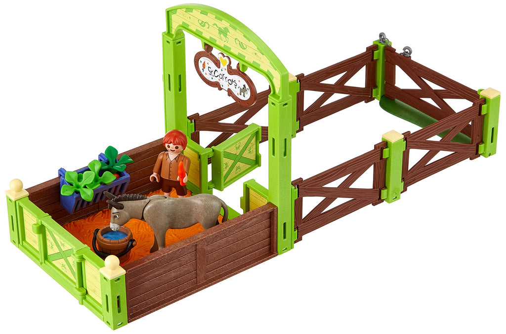 Playmobil DreamWorks Spirit Snips & Señor Carrots with Horse Stall