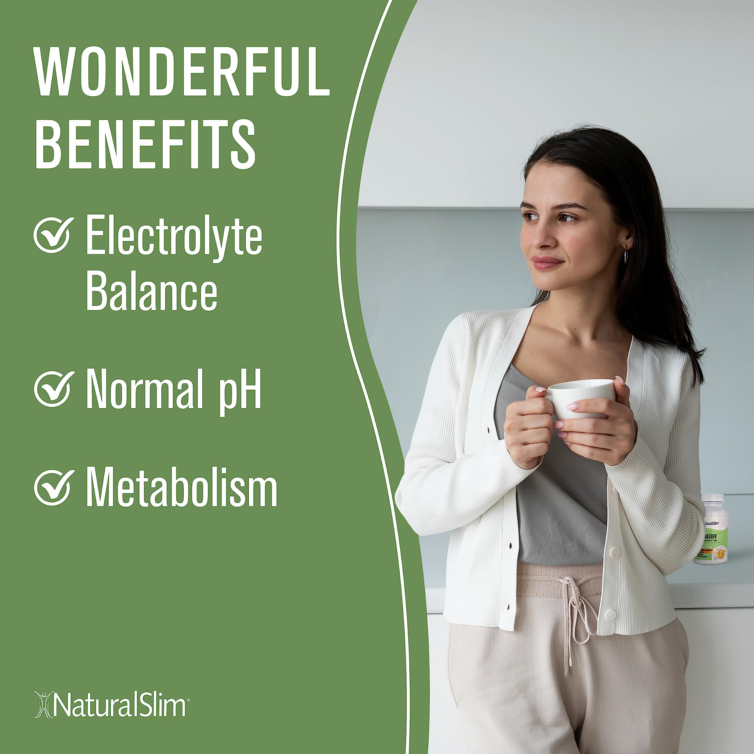 NaturalSlim Superb Bundle for Cleansing – Candiseptic Kit, MagicMag C and Kadsorb Supplements | Better Digestion, Immune System & Kidney Support | Vegan, Formulated by Frank Suarez