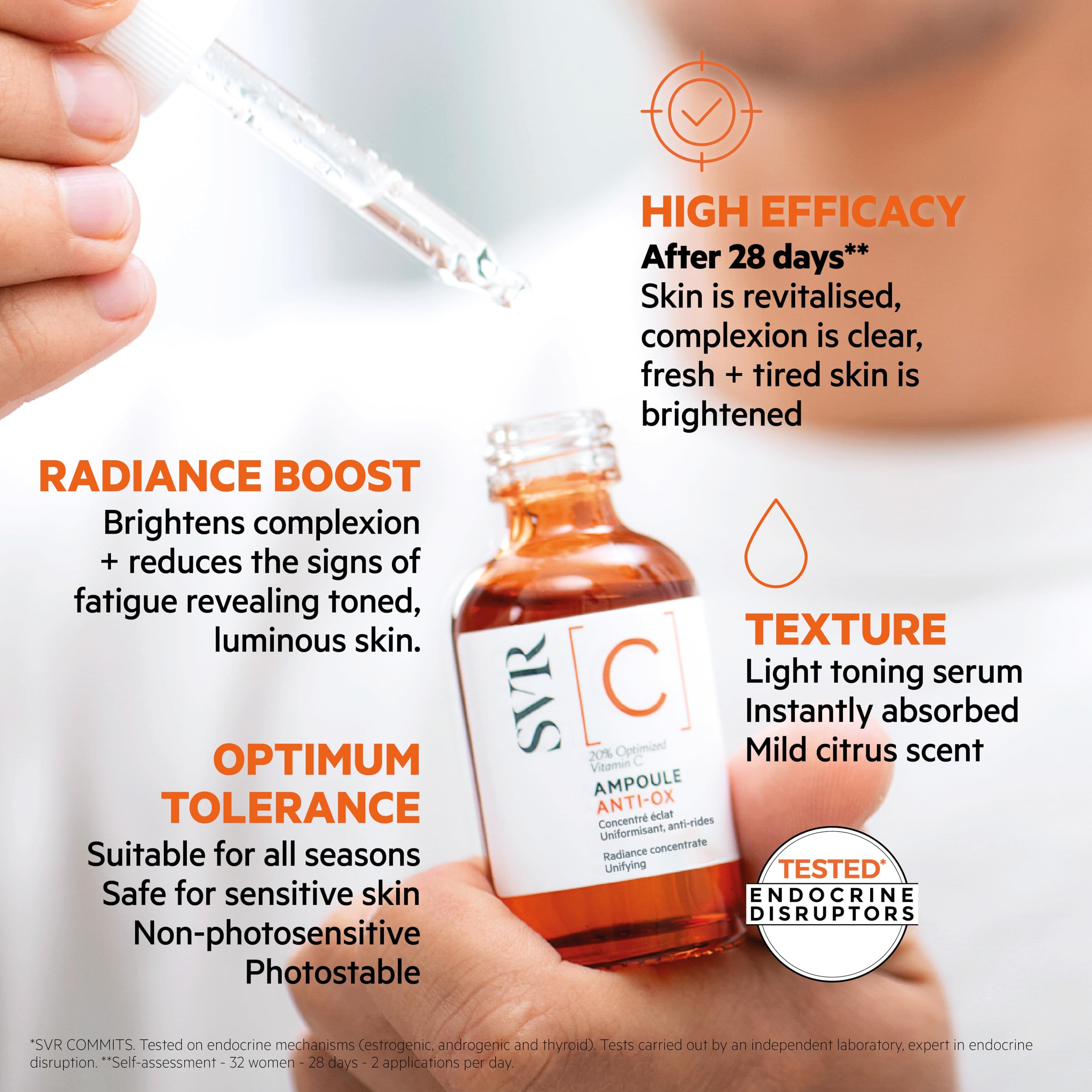 SVR [C] Radiance Concentrate - Vitamin C Serum, 1 fl oz
