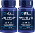 Life Extension One-Per-Day Multivitamin – Packed with Over 25 Vitamins, Minerals & Plant Extracts, Quercetin, 5-MTHF Folate & More – 1-Daily, Non-GMO, Gluten-Free – 60 Tablets (Pack of 2)