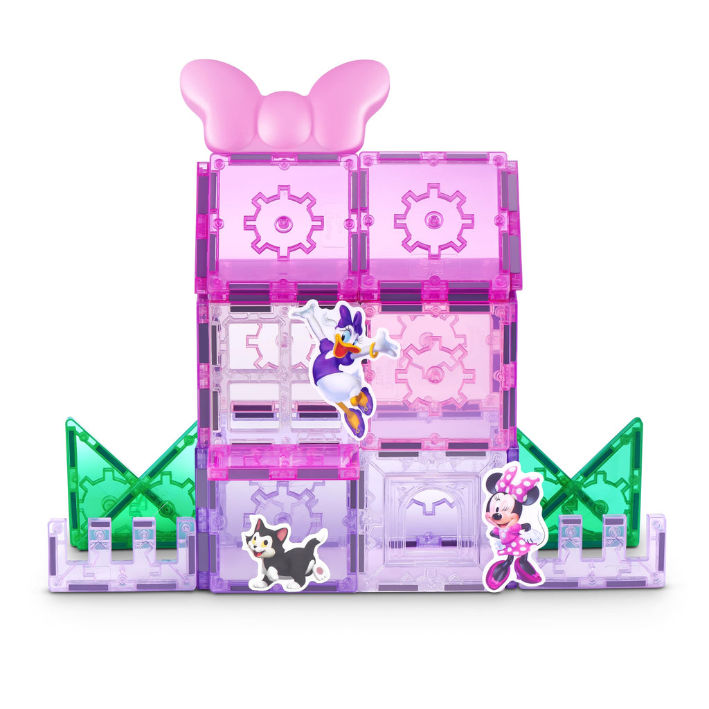 Tytan Official Disney Junior Minnie Mouse Magnetic Tile Travel Set by ZURU