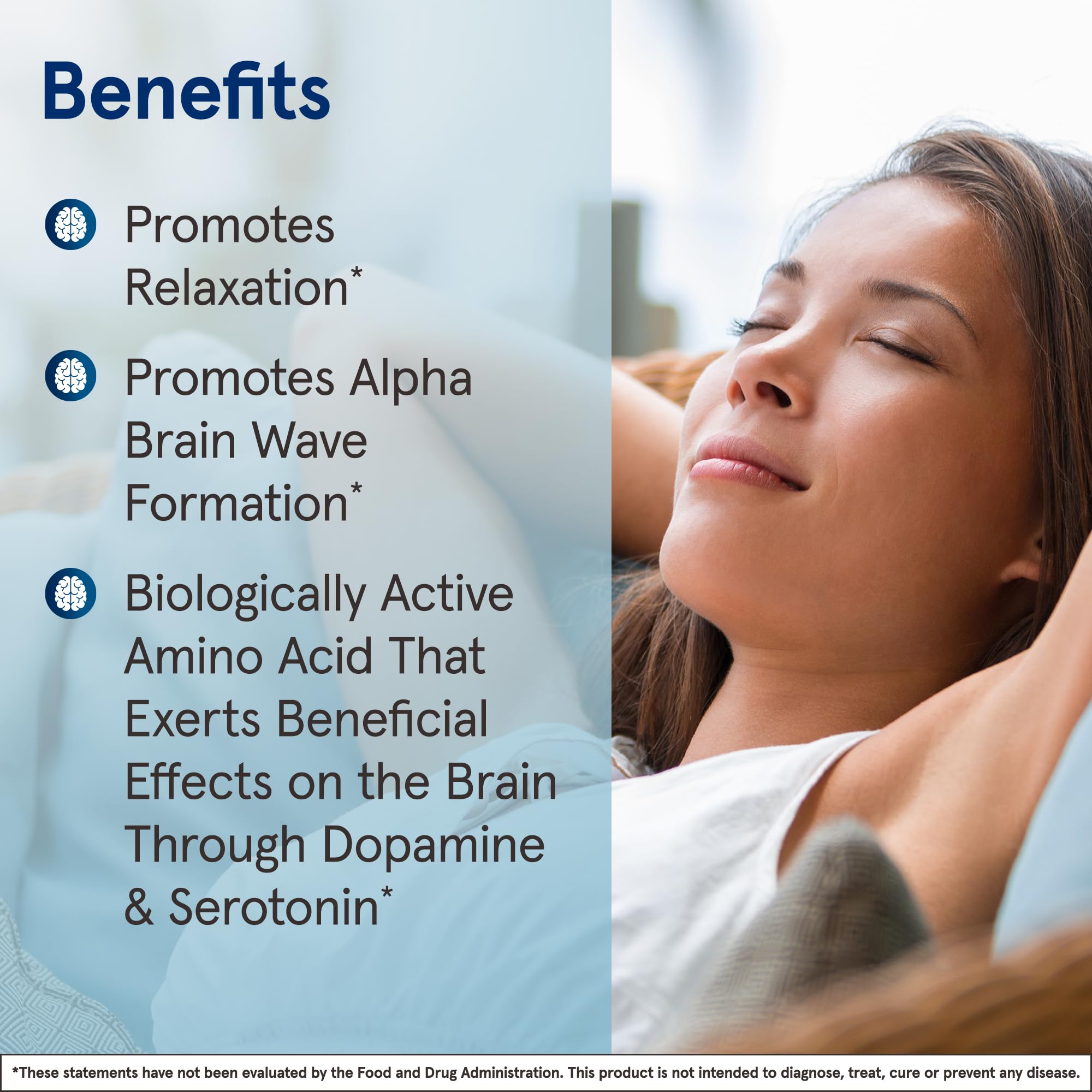 Jarrow Formulas® Theanine 100 mg Gummies, Dietary Supplement That Promotes Calmness, 60 Apple-Flavored Gummies, 60 Day Supply