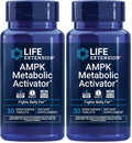 Life Extension AMPK Metabolic Activator*, Hesperidin, G. pentaphyllum, Fight unwanted Belly Fat, Target Overall Fat, Gluten-Free, Vegetarian, 1-Daily, Non-GMO, 30 Tablets (Pack of 2)