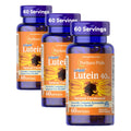 Puritan's Pride Lutein 40 Mg with Zeaxanthin, Helps Support Eye Health*, Whole Bean, 60 Ct, (Pack of 3)