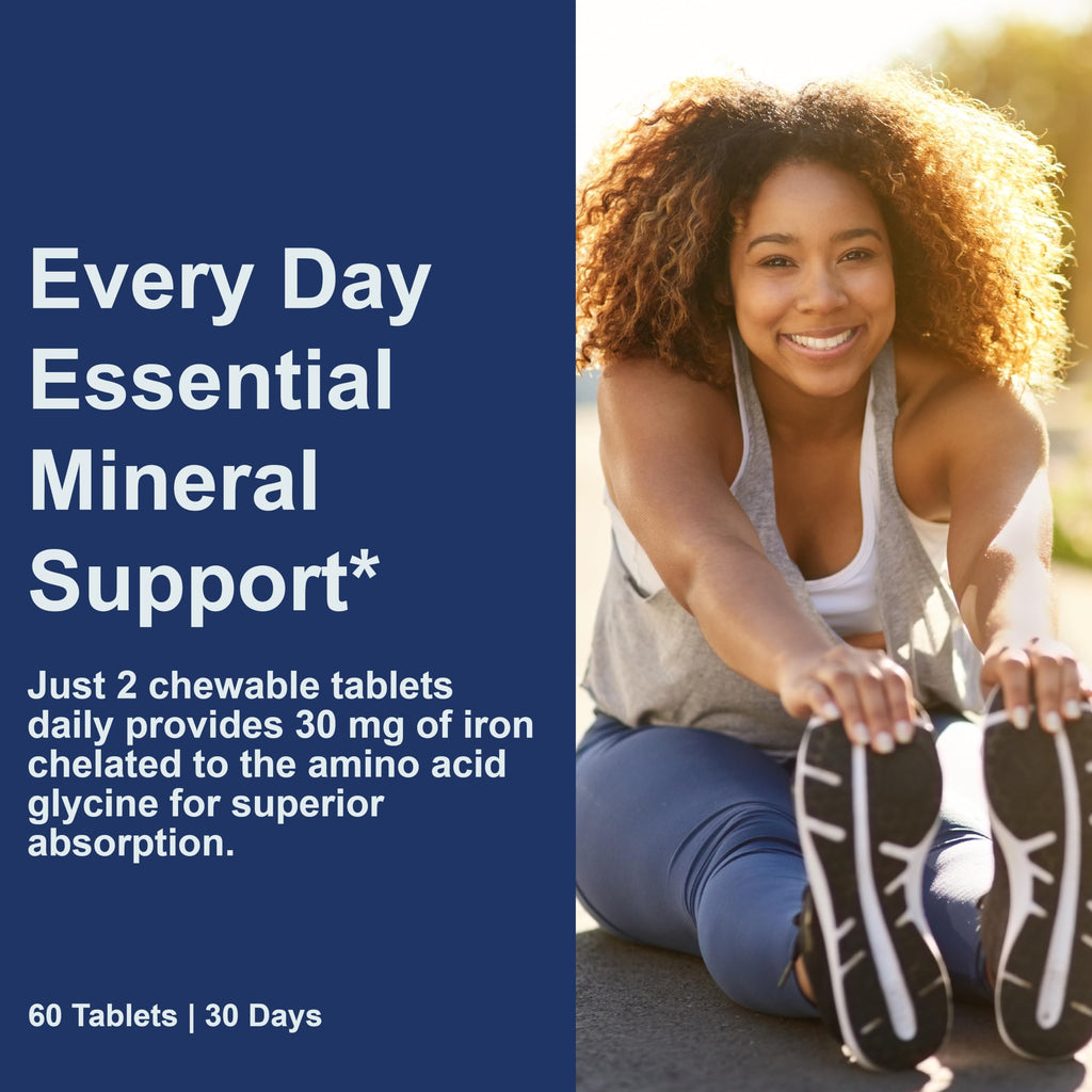 Carlson Chewable Iron, 30 mg, Superior Absorption, 120 Chewable Tablets