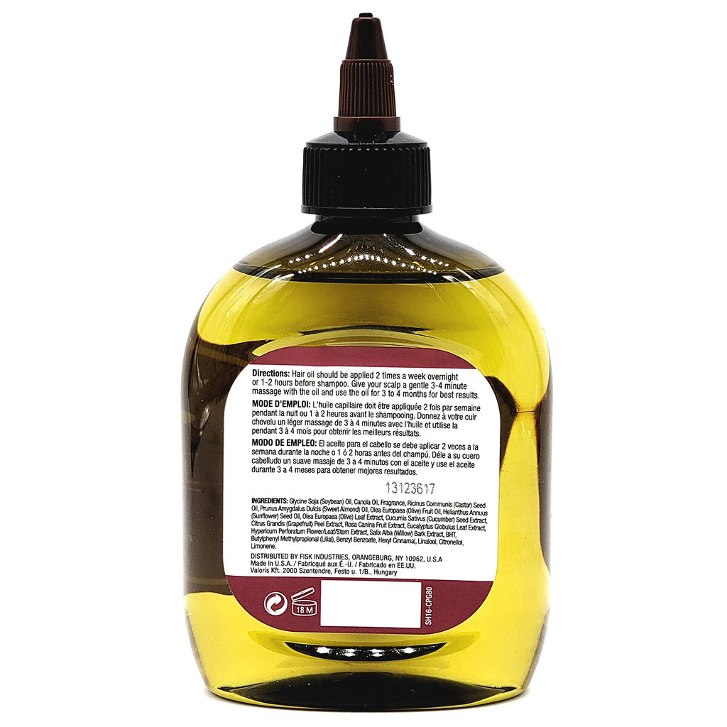 Difeel Castor Hair Oil Blend 7.1 oz. - Natural Castor Oil for Hair Growth