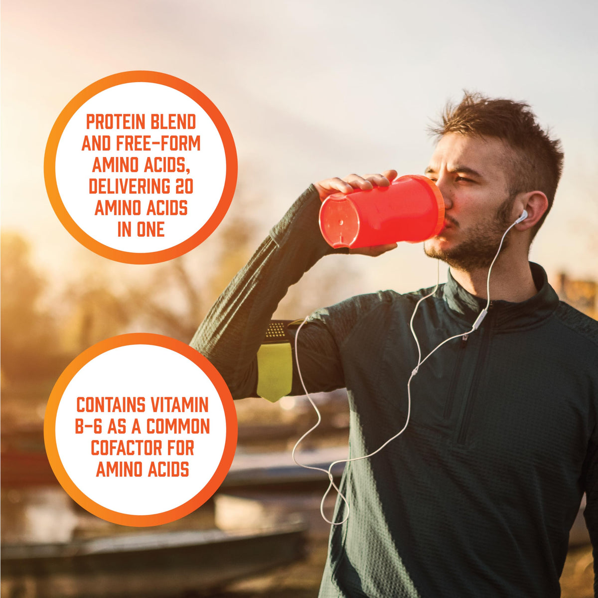 NOW Sports, Amino Complete™, Protein Blend with 20 Aminos, 120 Veg Caps