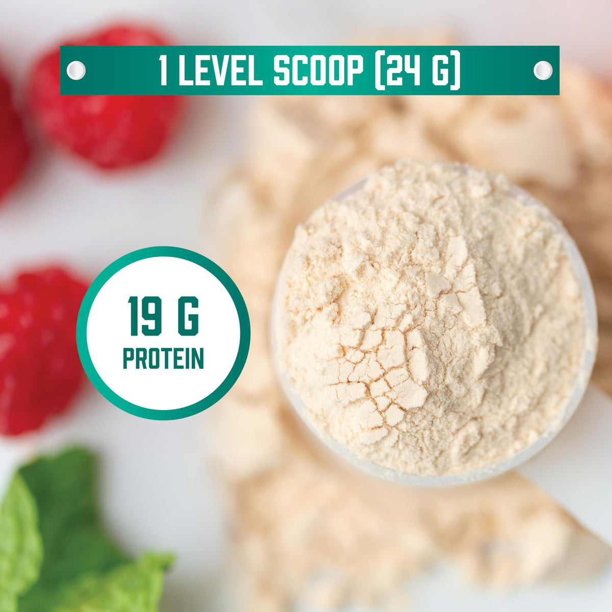 NOW Sports, Casein Protein 19 g, Micellar Casein, Unflavored Powder, 1.8 lb
