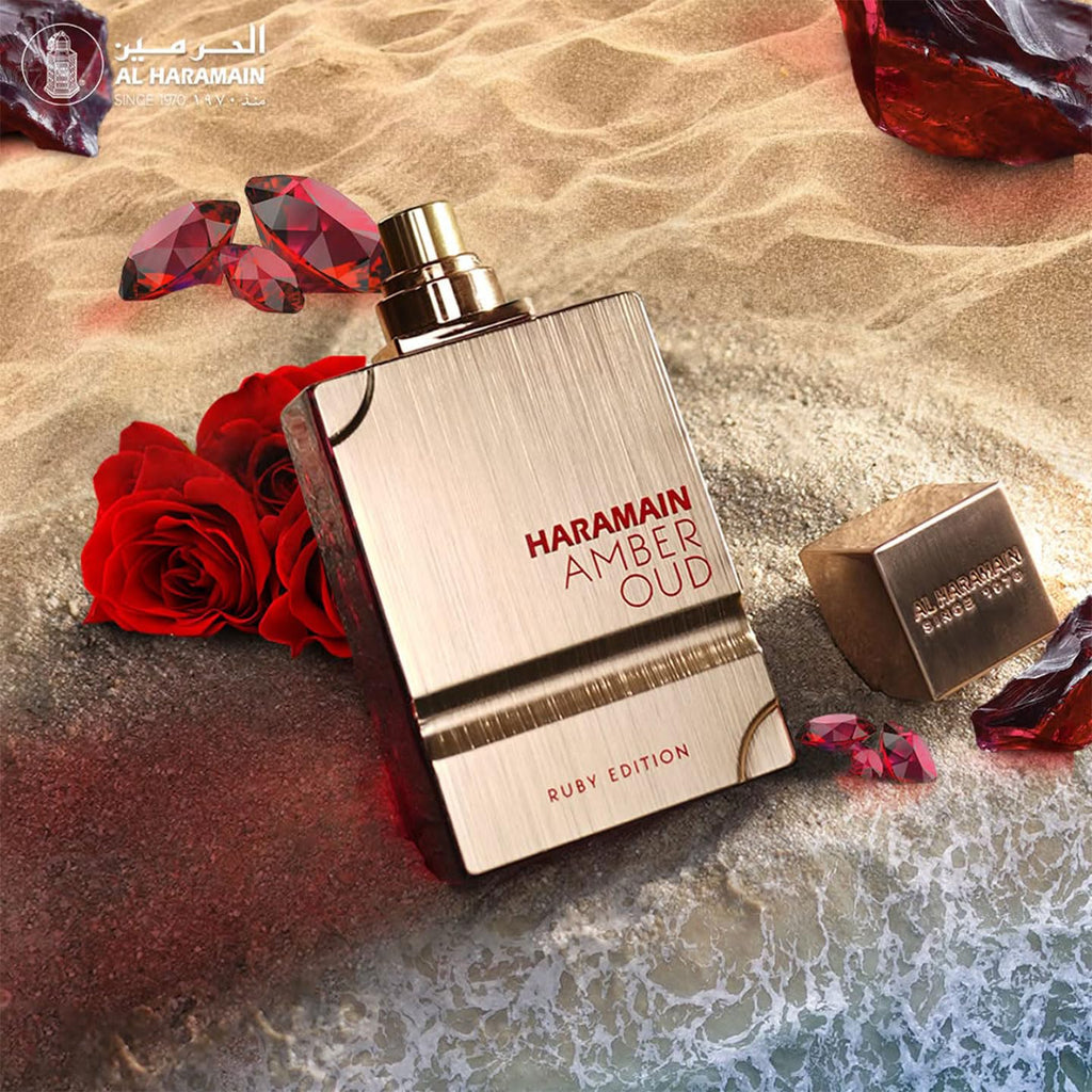 Al Haramain Amber Oud Ruby Eau De Parfum for Unisex 3.3 Ounce