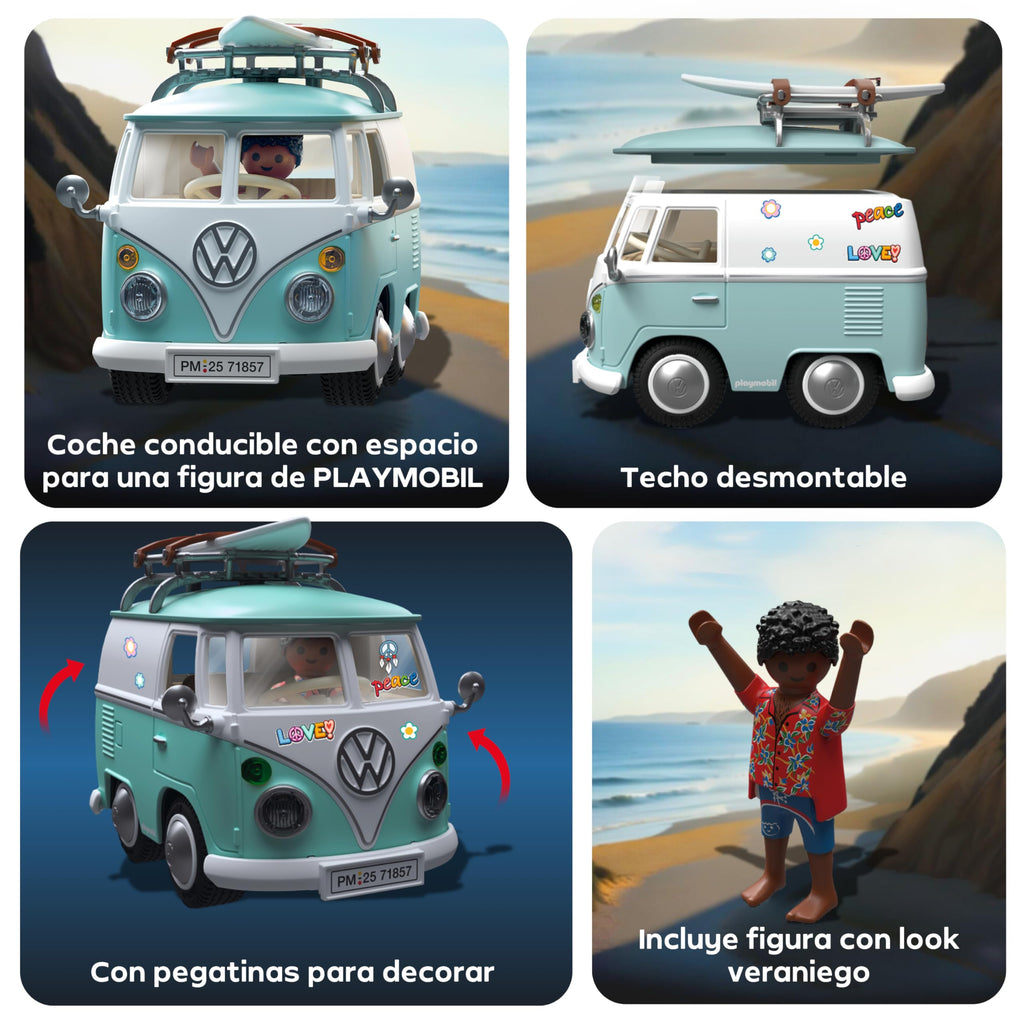 Playmobil X Volkswagen T1 Camper