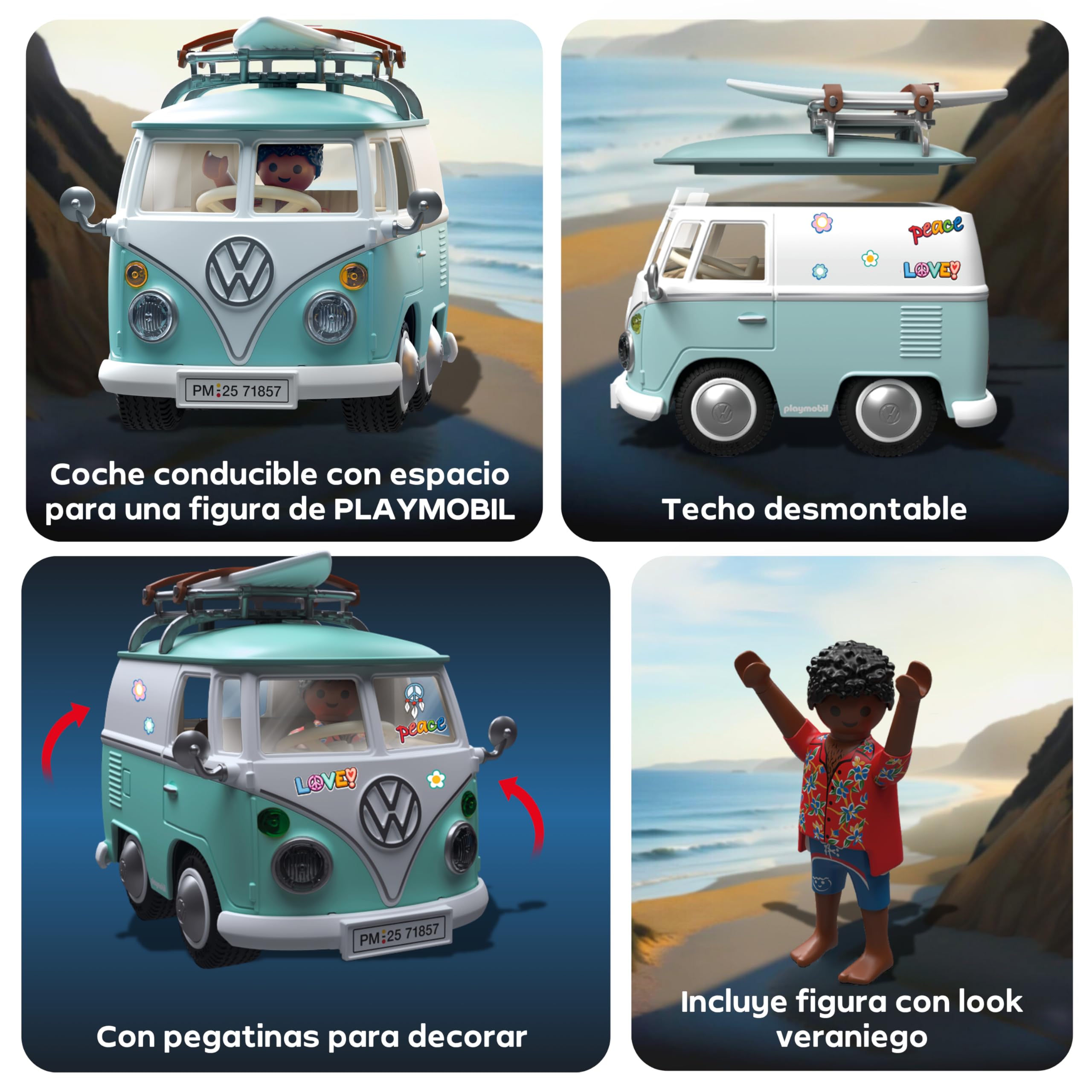 Playmobil X Volkswagen T1 Camper