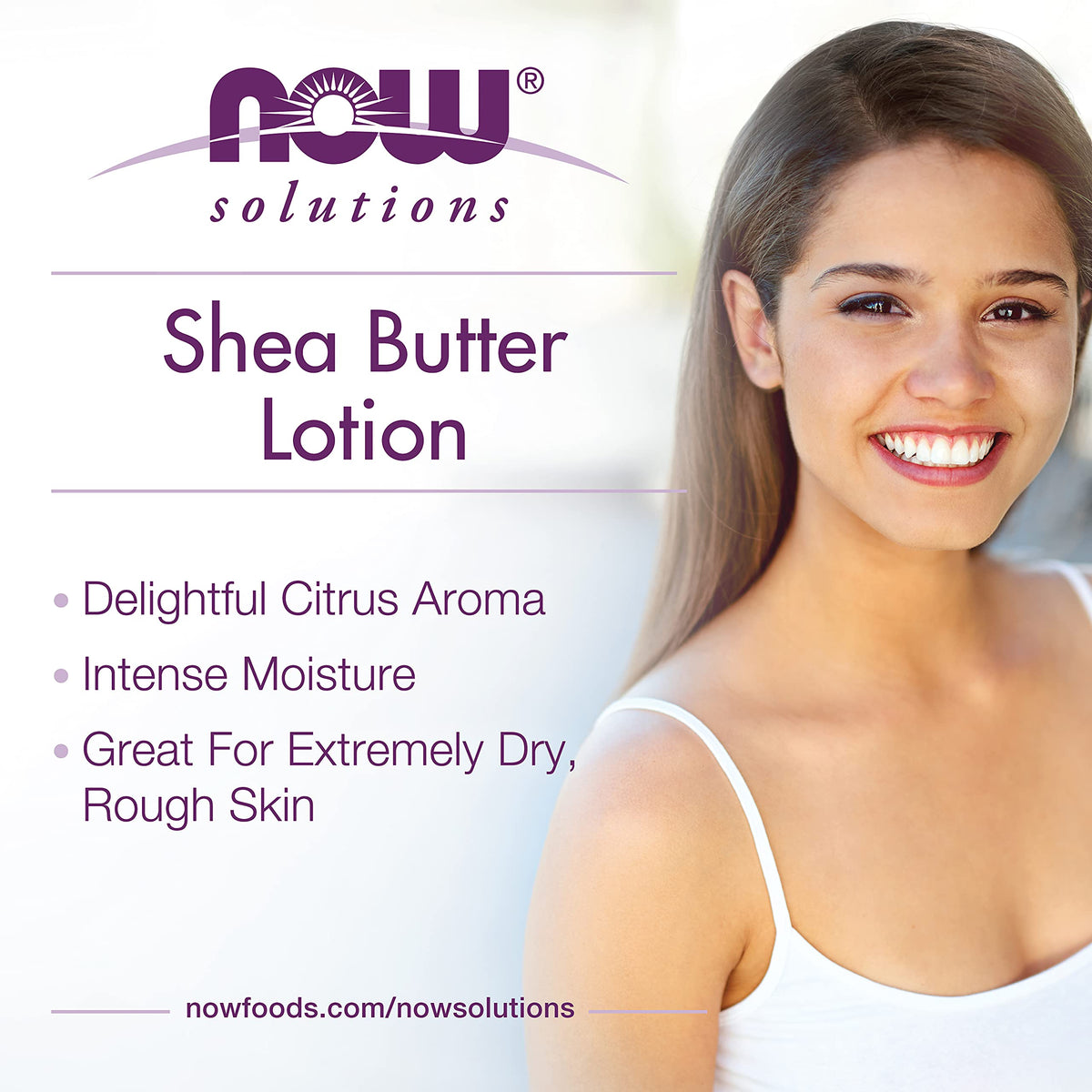 NOW Solutions, Shea Butter, Skin Emollient, Seals in Moisture, 16 oz