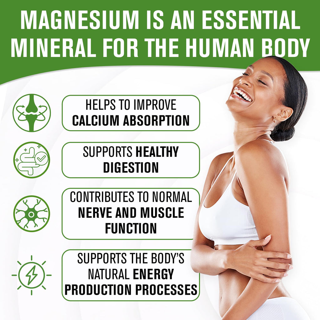 NaturalSlim MagicMag Magnesium Citrate Powder for Stress, Constipation, Muscle & Heart Health, Better Rest & Digestive Support, Magnesium Supplement for Women and Men, 8 oz (3 Pack) – Honey Chamomile