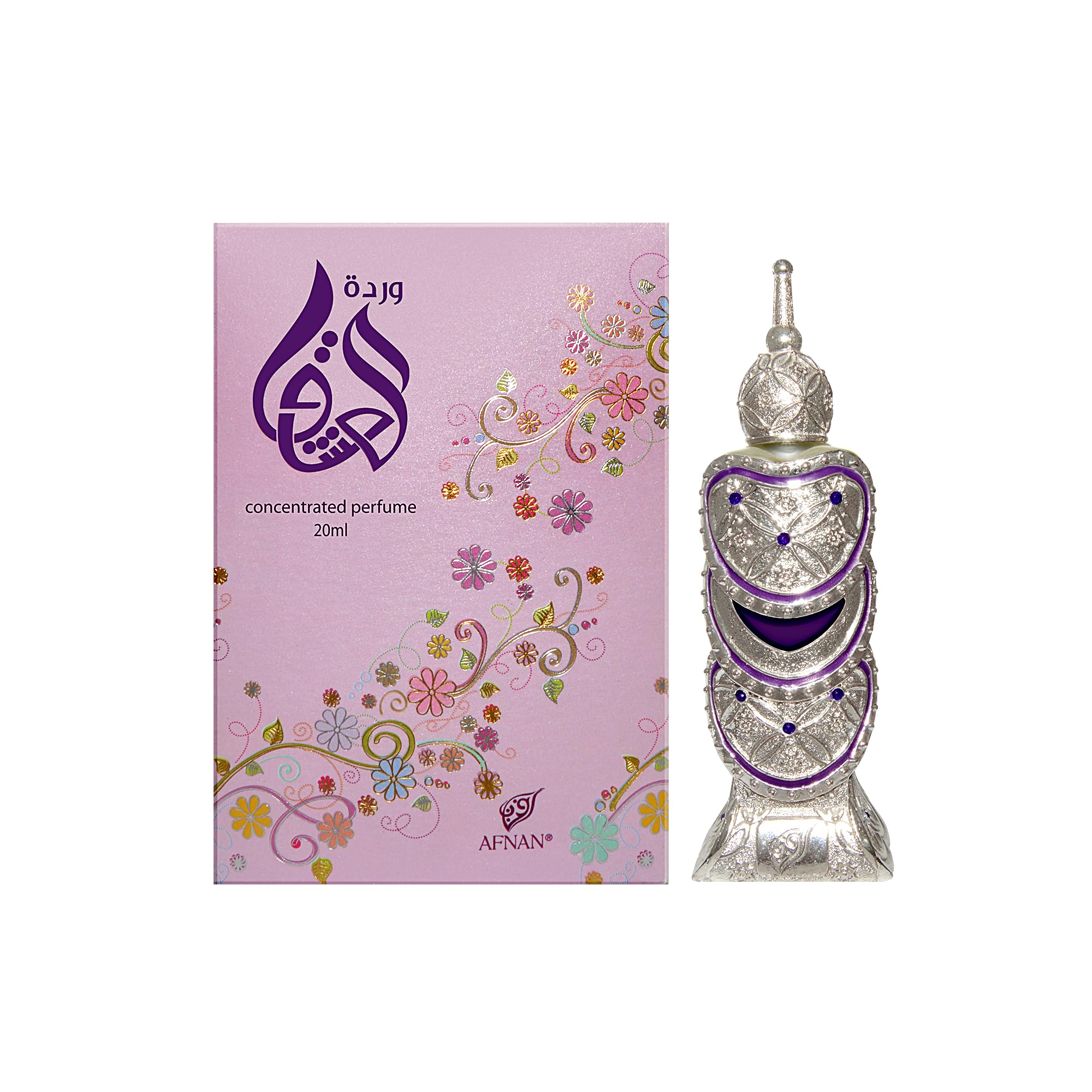 Afnan Ward Al Usshaq Unisex Concentrated Perfume Oil 20ml