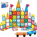 Anbalulu 134PCS Magnetic Building Tiles, Gift for Boys and Girls Ages 3+