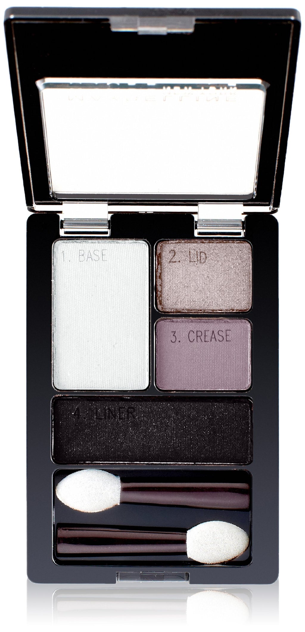 Maybelline Expert Wear Eyeshadow Quads, Charcoal Smokes, 0.17 oz.
